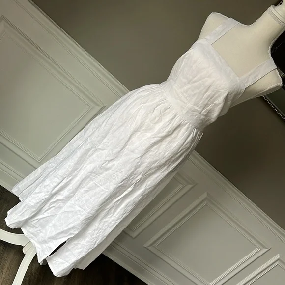 chinese dress ladies Elara Bloom Linen Dress
